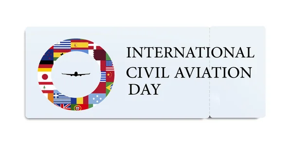 Día Internacional de la Aviación Civil, dic. 7 —  Fotos de Stock