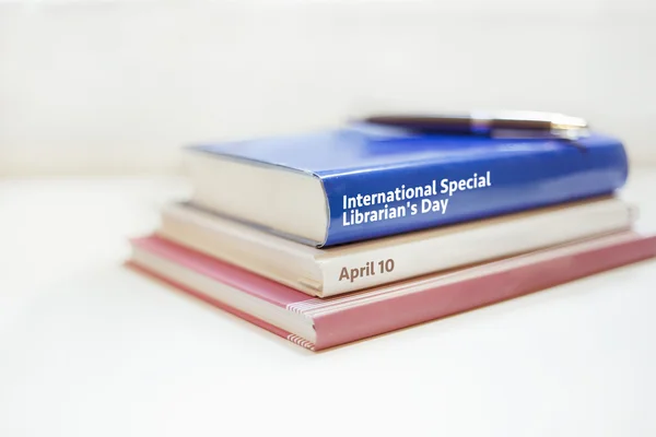 International Special Librarian's Day, April 10 — Stock Photo, Image