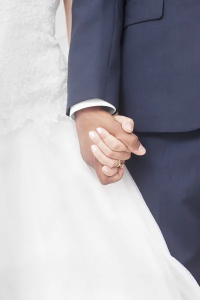 Casamento inter-racial — Fotografia de Stock