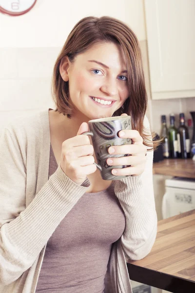 Portrait of young brunette woman Royalty Free Stock Images