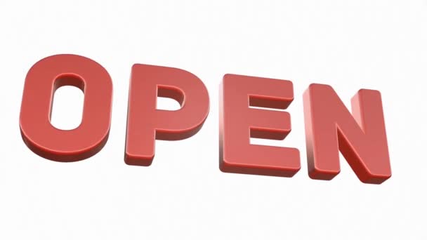 Quatre vidéos en une - OUVERT. VENTE. VIDEO. JACKPOT .