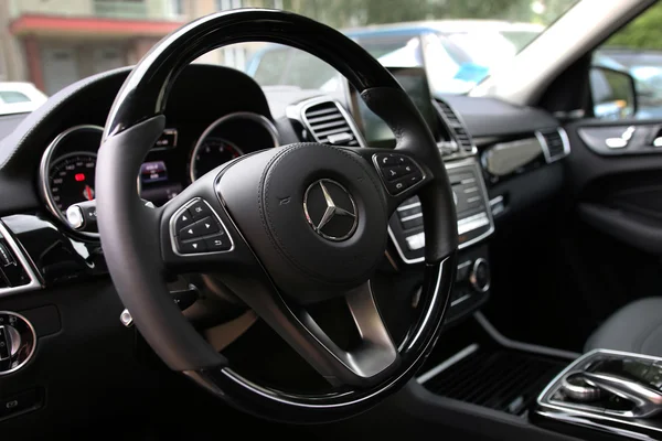 Interior de Mercedes-Benz GLS — Fotografia de Stock