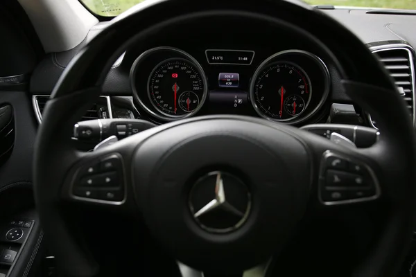 Interior de Mercedes-Benz GLS — Fotografia de Stock