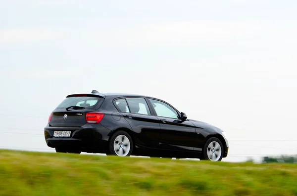 BMW 1-series at the test drive — Stockfoto