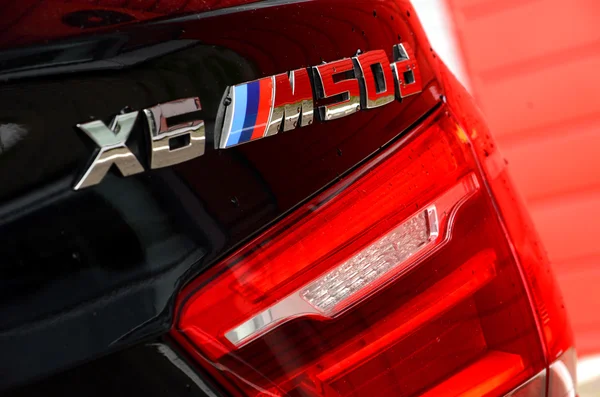 BMW X6 M50d close up