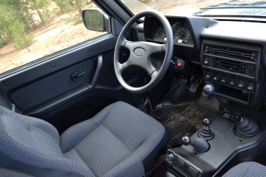 Lada 4 x 4, test sürüşü