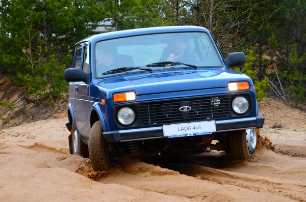 Lada 4 x 4, test sürüşü