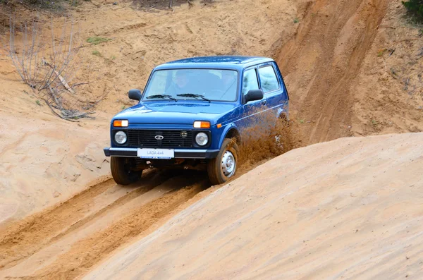 Lada 4 x 4, test sürüşü