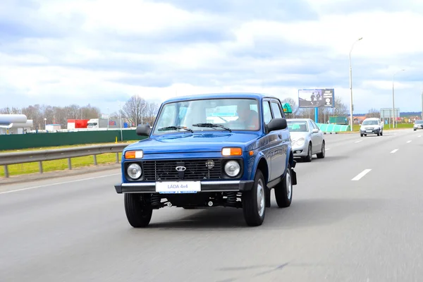Lada 4 x 4, test sürüşü