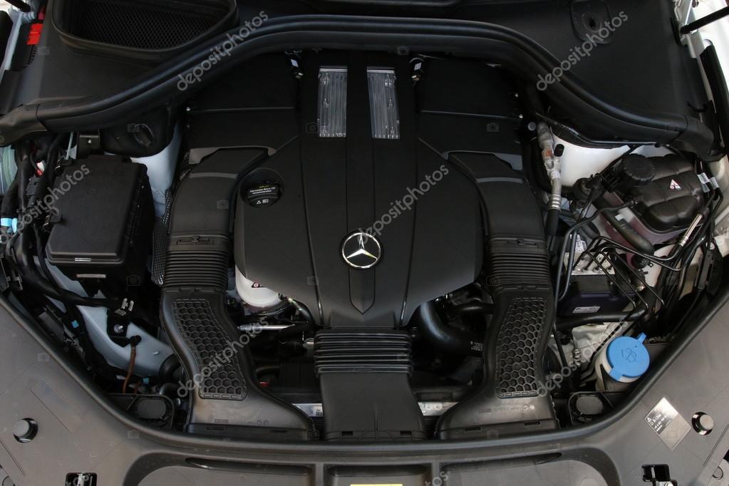 Mercedes Benz Gle 400 Coupe Engine Stock Editorial Photo