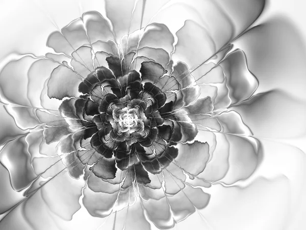 Flores fractales abstractas de mármol — Foto de Stock