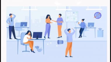 Çalışma günleri, animasyon. Sosyal ve eğitici videolar. Sunumlar ve reklamlar