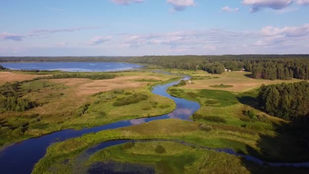 Pushkinskie Gory Mikhailovskoye Estate Sorot River — 비디오