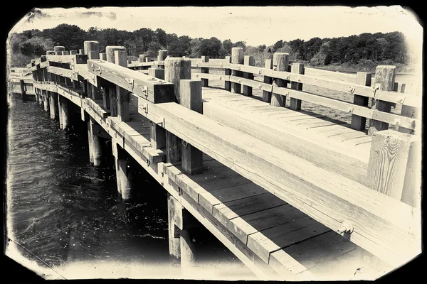 Chappaquiddick bridge — Stockfoto