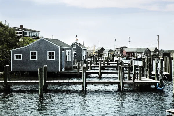 Fiskeby i Massachusetts — Stockfoto