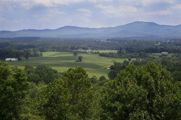 Clouds over Afton Mountain, VA — Stock Photo, Image