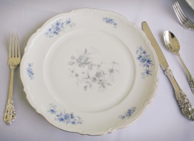 İnce çini ve Gümüş eşyalar