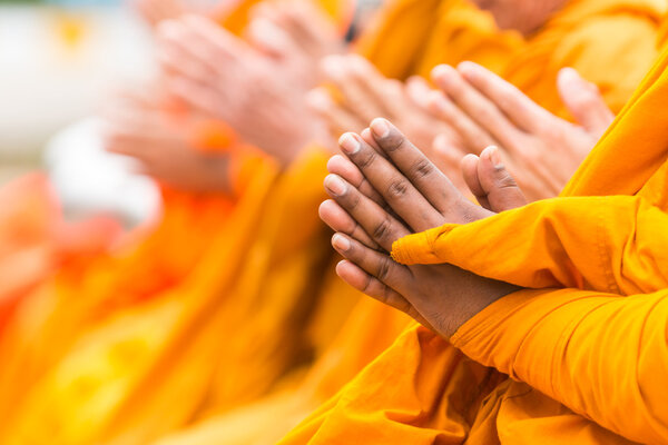 Pray for faith in Buddhism