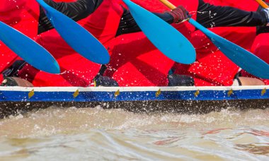 Kürek takımı yarışı