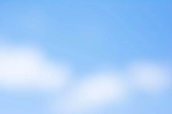 Um tiro desfocado do céu azul — Fotografia de Stock