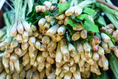 Bir gıda pazarda limon