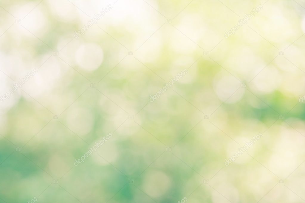 vintage abstract green nature background, selective focus