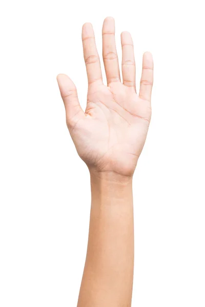 Handsymbol isoliert auf weißem Hintergrund — Stockfoto