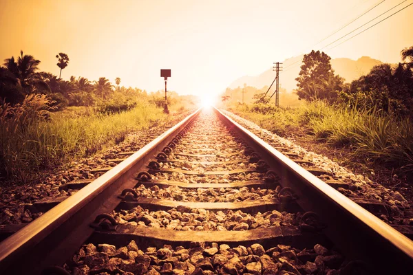 vintage parça demiryolu arka plan