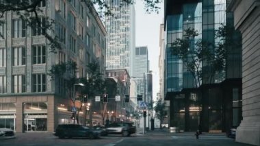 Büyük bir şehrin yoğun bir kavşağı. Modern şehirde yoğun bir kavşak. 3d görselleştirme