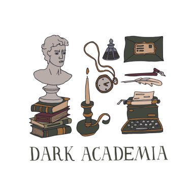 Karanlık Akademi odası seti