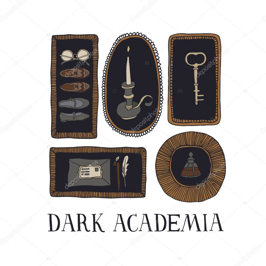 Dark Academia concept