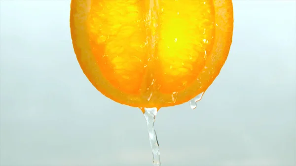 Jugosa Naranja Fresca Agua — Foto de Stock