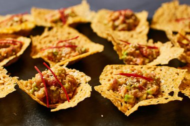 Etkinlik olarak lezzetli kanepeler