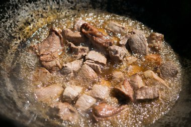 Kazan eti hazırlama