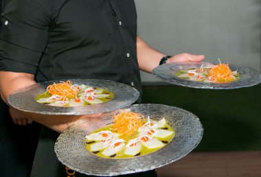 Lezzetli şenlikli meze