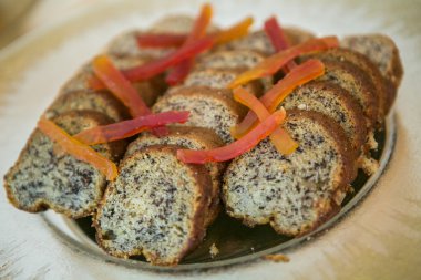 haşhaş tohumu strudel pişmiş