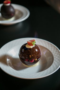 Çikolatalı kek yanma