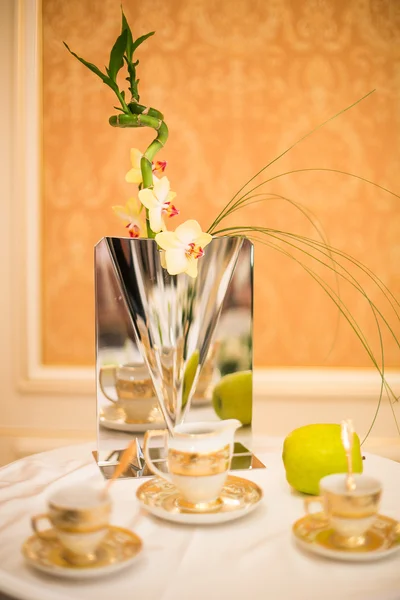 Luxury decorated table — Stock Photo, Image