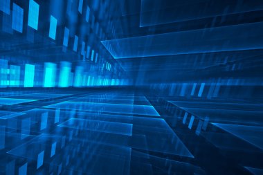 Soyut geleceksel arkaplan