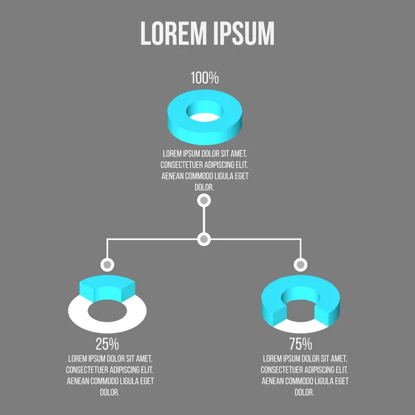 추상 창조적인 개념 배경입니다. Infographic 디자인 서식 파일입니다. 비즈니스 개념입니다. 벡터 일러스트 레이 션 디자인을 위한 Eps 10. — 스톡 벡터