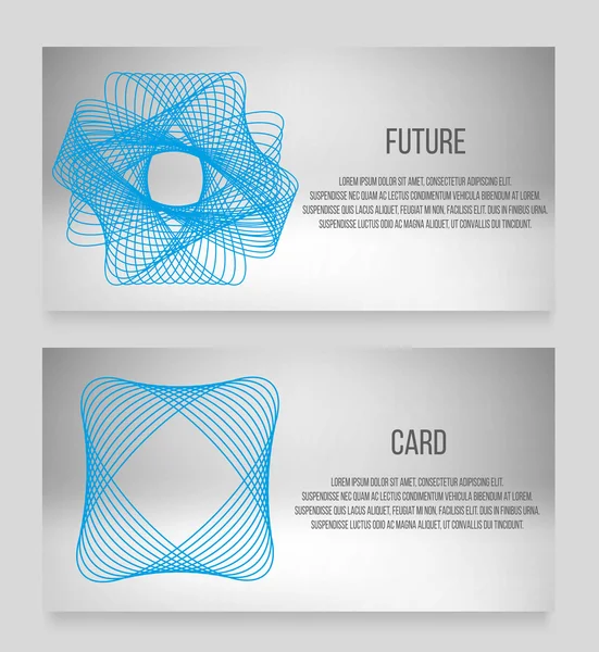 EPS 10 ilustração vetorial. Fundo abstrato com elementos de design geométrico. Estilo de design vetorial Cartão de visita, cabeçalho, brochura, banner . —  Vetores de Stock