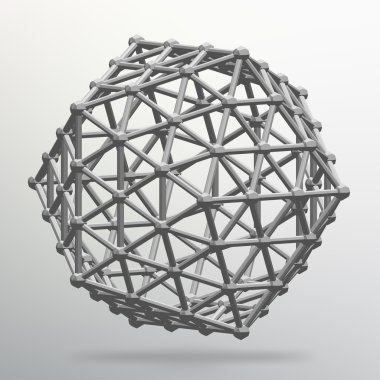 Yaratıcı soyut kavram vektör arka plan geometrik şekiller. Tasarım stili Antet ve broşür iş için. EPS 10 vektör çizim.