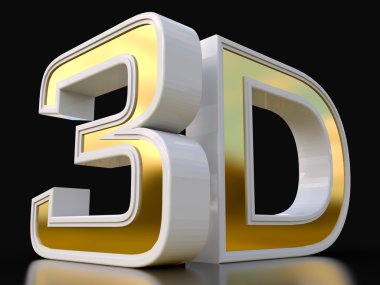 3D teknolojisi logo