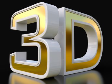 3D teknolojisi logo