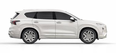 Beyaz arka planda büyük şehir beyazları kesişiyor. 3d oluşturma