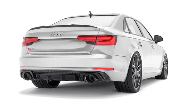 Tula Russia Giugno 2021 Grigio Audi Rs4 Quattro 2018 Auto — Foto Stock