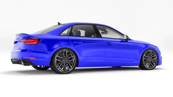 Tula Rusia Junio 2021 Blue Audi Rs4 Quattro 2018 Lujoso — Foto de Stock