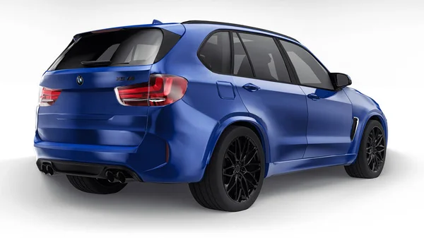 Tula Russia Giugno 2021 Bmw X5M F85 Blu Lusso Sport — Foto Stock