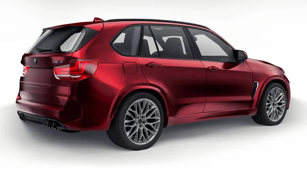 Toula Russie Juin 2021 Bmw X5M F85 Rouge Sport Luxe — Photo