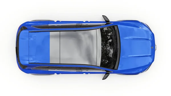 Tula Oroszország Július 2021 Mercedes Benz Glb 2020 Kék Kompakt — Stock Fotó